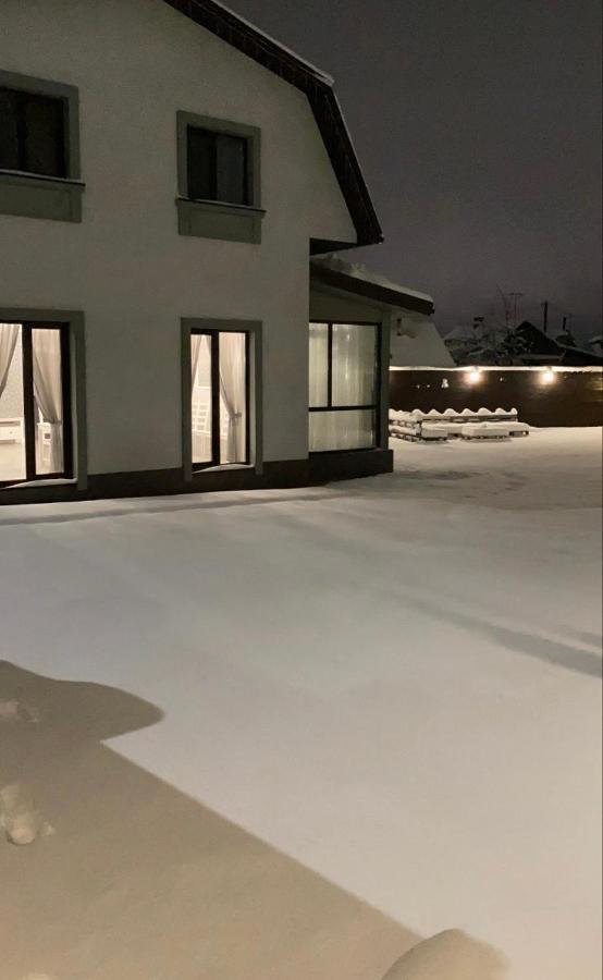 Shale Na Polotskoy Villa Babrujsk Exteriör bild