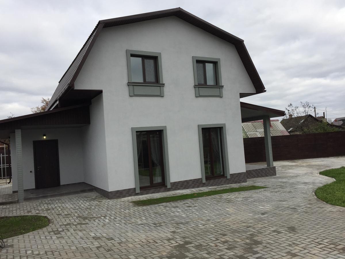 Shale Na Polotskoy Villa Babrujsk Exteriör bild