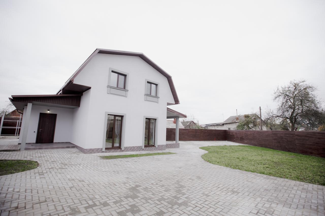 Shale Na Polotskoy Villa Babrujsk Exteriör bild